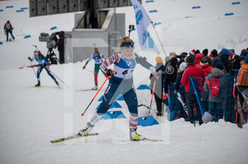 2022-12-16 - LEVINS Chloe during the BMW IBU World Cup 2022, Annecy - Le Grand-Bornand, Women's Sprint, on December 16, 2022 in Le Grand-Bornand, France - BIATHLON - WORLD CUP - LE GRAND BORNAND - WOMEN'S SPRINT - ALPINE SKIING - WINTER SPORTS