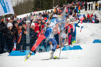 2022-12-16 - JEANMONNOT Lou during the BMW IBU World Cup 2022, Annecy - Le Grand-Bornand, Women's Sprint, on December 16, 2022 in Le Grand-Bornand, France - BIATHLON - WORLD CUP - LE GRAND BORNAND - WOMEN'S SPRINT - ALPINE SKIING - WINTER SPORTS