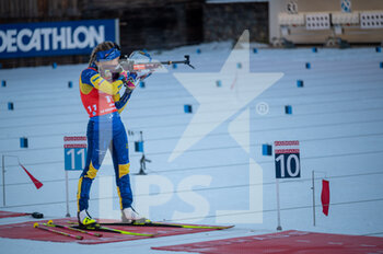 2022-12-18 - MAGNUSSON Anna during the BMW IBU World Cup 2022, Annecy - Le Grand-Bornand, Women's 12,5 Km Mass Start, on December 18, 2022 in Le Grand-Bornand, France - BIATHLON - WORLD CUP - LE GRAND BORNAND - WOMEN'S MASS START - ALPINE SKIING - WINTER SPORTS