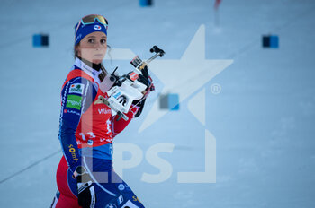 2022-12-18 - CHEVALIER-BOUCHET Anais during the BMW IBU World Cup 2022, Annecy - Le Grand-Bornand, Women's 12,5 Km Mass Start, on December 18, 2022 in Le Grand-Bornand, France - BIATHLON - WORLD CUP - LE GRAND BORNAND - WOMEN'S MASS START - ALPINE SKIING - WINTER SPORTS