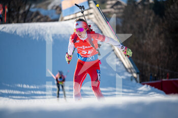 2022-12-18 - LUNDER Emma during the BMW IBU World Cup 2022, Annecy - Le Grand-Bornand, Women's 12,5 Km Mass Start, on December 18, 2022 in Le Grand-Bornand, France - BIATHLON - WORLD CUP - LE GRAND BORNAND - WOMEN'S MASS START - ALPINE SKIING - WINTER SPORTS