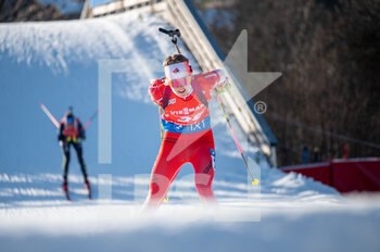 2022-12-18 - LUNDER Emma during the BMW IBU World Cup 2022, Annecy - Le Grand-Bornand, Women's 12,5 Km Mass Start, on December 18, 2022 in Le Grand-Bornand, France - BIATHLON - WORLD CUP - LE GRAND BORNAND - WOMEN'S MASS START - ALPINE SKIING - WINTER SPORTS