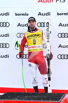 28/12/2022 - podium men's downhill bormio 2022  winner kriechmayr vincent - FIS ALPINE SKI WORLD CUP - MEN'S DOWNHILL - SCI ALPINO - SPORT INVERNALI