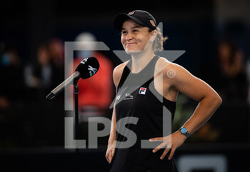 2022-01-07 - Ashleigh Barty of Australia after her quarterfinal at the 2022 Adelaide International WTA 500 tennis tournament on January 7, 2022 at Memorial Drive Tennis Centre in Adelaide, Australia - 2022 ADELAIDE INTERNATIONAL WTA 500 TENNIS TOURNAMENT - INTERNATIONALS - TENNIS