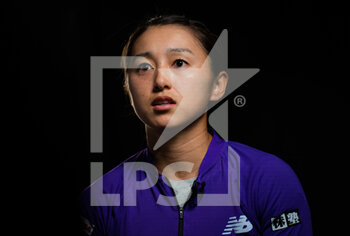 2022-01-07 - Misaki Doi of Japan talks to the media after the quarterfinal at the 2022 Adelaide International WTA 500 tennis tournament on January 7, 2022 at Memorial Drive Tennis Centre in Adelaide, Australia - 2022 ADELAIDE INTERNATIONAL WTA 500 TENNIS TOURNAMENT - INTERNATIONALS - TENNIS
