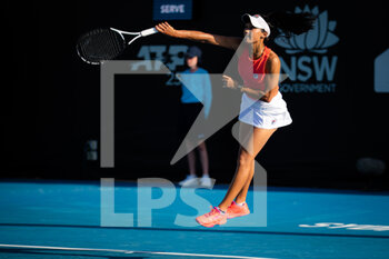2022-01-10 - Priscilla Hon of Australia in action against Jaqueline Cristian of Romania during the first round at the 2022 Sydney Tennis Classic, WTA 500 tennis tournament on January 10, 2022 at NSW Tennis Centre in Sydney, Australia - 2022 SYDNEY TENNIS CLASSIC, WTA 500 TENNIS TOURNAMENT - INTERNATIONALS - TENNIS