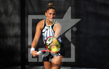 2022-01-12 - Panna Udvardy of Hungary playing doubles at the 2022 Sydney Tennis Classic, WTA 500 tennis tournament on January 13, 2022 at NSW Tennis Centre in Sydney, Australia - 2022 SYDNEY TENNIS CLASSIC, WTA 500 TENNIS TOURNAMENT - INTERNATIONALS - TENNIS