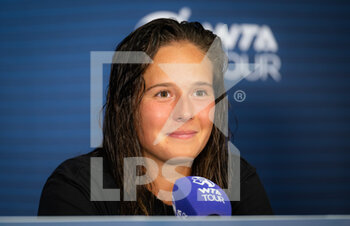 2022-01-12 - Daria Kasatkina of Russia talks to the media after the the quarter-final of the 2022 Sydney Tennis Classic, WTA 500 tennis tournament on January 13, 2022 at NSW Tennis Centre in Sydney, Australia - 2022 SYDNEY TENNIS CLASSIC, WTA 500 TENNIS TOURNAMENT - INTERNATIONALS - TENNIS