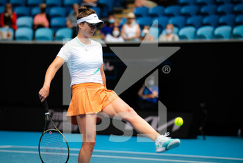 2022-01-17 - Elina Svitolina of Ukraine in action against Fiona Ferro of France during the first round of the 2022 Australian Open, WTA Grand Slam tennis tournament on January 17, 2022 at Melbourne Park in Melbourne, Australia - 2022 AUSTRALIAN OPEN, WTA GRAND SLAM TENNIS TOURNAMENT - INTERNATIONALS - TENNIS