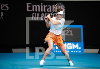 2022-01-17 - Elina Svitolina of Ukraine in action against Fiona Ferro of France during the first round of the 2022 Australian Open, WTA Grand Slam tennis tournament on January 17, 2022 at Melbourne Park in Melbourne, Australia - 2022 AUSTRALIAN OPEN, WTA GRAND SLAM TENNIS TOURNAMENT - INTERNATIONALS - TENNIS