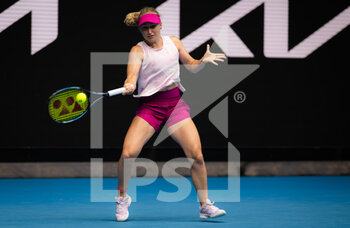 2022-01-18 - Daria Saville of Australia in action against Rebecca Peterson of Sweden during the first round of the 2022 Australian Open, WTA Grand Slam tennis tournament on January 18, 2022 at Melbourne Park in Melbourne, Australia - 2022 AUSTRALIAN OPEN, WTA GRAND SLAM TENNIS TOURNAMENT - INTERNATIONALS - TENNIS