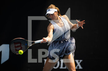2022-01-18 - Liudmila Samsonova of Russia in action against Emina Bektas of the United States during the first round of the 2022 Australian Open, WTA Grand Slam tennis tournament on January 18, 2022 at Melbourne Park in Melbourne, Australia - 2022 AUSTRALIAN OPEN, WTA GRAND SLAM TENNIS TOURNAMENT - INTERNATIONALS - TENNIS