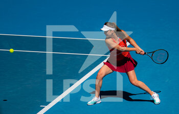 2022-01-19 - Elina Svitolina of Ukraine in action against Harmony Tan of France during the second round of the 2022 Australian Open, WTA Grand Slam tennis tournament on January 19, 2022 at Melbourne Park in Melbourne, Australia - 2022 AUSTRALIAN OPEN, WTA GRAND SLAM TENNIS TOURNAMENT - INTERNATIONALS - TENNIS