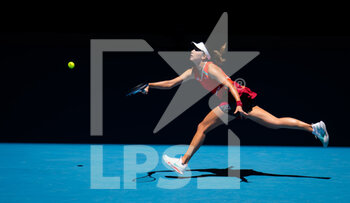 2022-01-19 - Xinyu Wang of China in action against Aryna Sabalenka of Belarus during the second round of the 2022 Australian Open, WTA Grand Slam tennis tournament on January 20, 2022 at Melbourne Park in Melbourne, Australia - 2022 AUSTRALIAN OPEN, WTA GRAND SLAM TENNIS TOURNAMENT - INTERNATIONALS - TENNIS