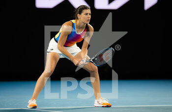2022-01-22 - Sorana Cirstea of Romania in action against Anastasia Pavlyuchenkova of Russia during the third round at the 2022 Australian Open, WTA Grand Slam tennis tournament on January 22, 2022 at Melbourne Park in Melbourne, Australia - 2022 AUSTRALIAN OPEN, WTA GRAND SLAM TENNIS TOURNAMENT - INTERNATIONALS - TENNIS