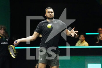 2022-02-07 - Jo-Wilfried Tsonga of France during 49th ABN AMRO World Tennis Tournement 2022 on February 7, 2022 at Ahoy in Rotterdam, The Netherlands - 49TH ABN AMRO WORLD TENNIS TOURNEMENT 2022 - INTERNATIONALS - TENNIS