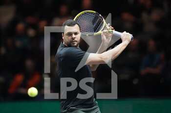 2022-02-07 - Jo-Wilfried Tsonga of France during 49th ABN AMRO World Tennis Tournement 2022 on February 7, 2022 at Ahoy in Rotterdam, The Netherlands - 49TH ABN AMRO WORLD TENNIS TOURNEMENT 2022 - INTERNATIONALS - TENNIS