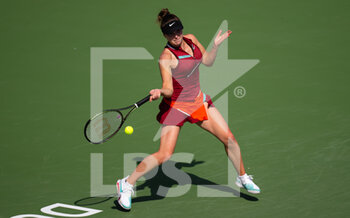 2022-02-15 - Elina Svitolina of Ukraine in action during the first round of the 2022 Dubai Duty Free Tennis Championships WTA 1000 tennis tournament on February 15, 2022 at The Aviation Club Tennis Centre in Dubai, UAE - 2022 DUBAI DUTY FREE TENNIS CHAMPIONSHIPS WTA 1000 TENNIS TOURNAMENT - INTERNATIONALS - TENNIS