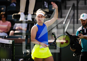 2022-03-10 - Daria Saville of Australia in action during the first round of the 2022 BNP Paribas Open, WTA 1000 tennis tournament on March 10, 2022 at Indian Wells Tennis Garden in Indian Wells, USA - 2022 BNP PARIBAS OPEN, WTA 1000 TENNIS TOURNAMENT - INTERNATIONALS - TENNIS