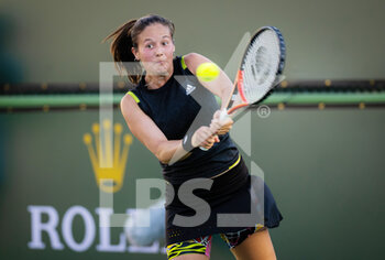 2022-03-11 - Daria Kasatkina of Russia in action against Katie Volynets of the United States during the second round of the 2022 BNP Paribas Open, WTA 1000 tennis tournament on March 11, 2022 at Indian Wells Tennis Garden in Indian Wells, USA - 2022 BNP PARIBAS OPEN, WTA 1000 TENNIS TOURNAMENT - INTERNATIONALS - TENNIS