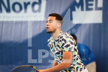 2022-03-18 - Arthur Fils during the Play In Challenger 2022, ATP Challenger Tour tennis tournament on March 20, 2022 at Tennis Club Lillois Lille Metropole in Lille, France - PLAY IN CHALLENGER 2022, ATP CHALLENGER TOUR TENNIS TOURNAMENT - INTERNATIONALS - TENNIS