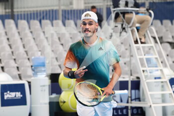 2022-03-18 - Jurgen Briand during the Play In Challenger 2022, ATP Challenger Tour tennis tournament on March 20, 2022 at Tennis Club Lillois Lille Metropole in Lille, France - PLAY IN CHALLENGER 2022, ATP CHALLENGER TOUR TENNIS TOURNAMENT - INTERNATIONALS - TENNIS