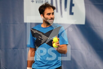 2022-03-18 - Banjamin Hassan during the Play In Challenger 2022, ATP Challenger Tour tennis tournament on March 20, 2022 at Tennis Club Lillois Lille Metropole in Lille, France - PLAY IN CHALLENGER 2022, ATP CHALLENGER TOUR TENNIS TOURNAMENT - INTERNATIONALS - TENNIS