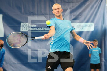2022-03-18 - Mats Rosenkranz during the Play In Challenger 2022, ATP Challenger Tour tennis tournament on March 20, 2022 at Tennis Club Lillois Lille Metropole in Lille, France - PLAY IN CHALLENGER 2022, ATP CHALLENGER TOUR TENNIS TOURNAMENT - INTERNATIONALS - TENNIS