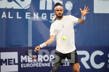 2022-03-18 - Luca Potenza during the Play In Challenger 2022, ATP Challenger Tour tennis tournament on March 20, 2022 at Tennis Club Lillois Lille Metropole in Lille, France - PLAY IN CHALLENGER 2022, ATP CHALLENGER TOUR TENNIS TOURNAMENT - INTERNATIONALS - TENNIS