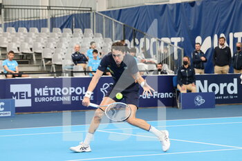 2022-03-21 - Tristan Lamasine during the Play In Challenger 2022, ATP Challenger Tour tennis tournament on March 21, 2022 at Tennis Club Lillois Lille Metropole in Lille, France - PLAY IN CHALLENGER 2022, ATP CHALLENGER TOUR TENNIS TOURNAMENT - INTERNATIONALS - TENNIS