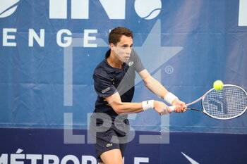 2022-03-21 - Tristan Lamasine during the Play In Challenger 2022, ATP Challenger Tour tennis tournament on March 21, 2022 at Tennis Club Lillois Lille Metropole in Lille, France - PLAY IN CHALLENGER 2022, ATP CHALLENGER TOUR TENNIS TOURNAMENT - INTERNATIONALS - TENNIS