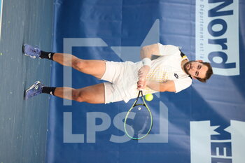 2022-03-21 - Viktor Durasovic during the Play In Challenger 2022, ATP Challenger Tour tennis tournament on March 21, 2022 at Tennis Club Lillois Lille Metropole in Lille, France - PLAY IN CHALLENGER 2022, ATP CHALLENGER TOUR TENNIS TOURNAMENT - INTERNATIONALS - TENNIS