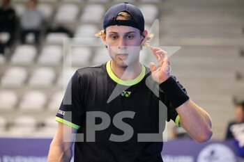 2022-03-21 - Zizou Bergs during the Play In Challenger 2022, ATP Challenger Tour tennis tournament on March 21, 2022 at Tennis Club Lillois Lille Metropole in Lille, France - PLAY IN CHALLENGER 2022, ATP CHALLENGER TOUR TENNIS TOURNAMENT - INTERNATIONALS - TENNIS