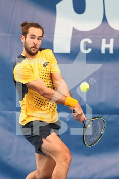 2022-03-22 - Viktor Durasovic during the Play In Challenger 2022, ATP Challenger Tour tennis tournament on March 22, 2022 at Tennis Club Lillois Lille Metropole in Lille, France - PLAY IN CHALLENGER 2022, ATP CHALLENGER TOUR TENNIS TOURNAMENT - INTERNATIONALS - TENNIS