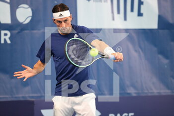 2022-03-22 - Andrea Arnaboldi during the Play In Challenger 2022, ATP Challenger Tour tennis tournament on March 22, 2022 at Tennis Club Lillois Lille Metropole in Lille, France - PLAY IN CHALLENGER 2022, ATP CHALLENGER TOUR TENNIS TOURNAMENT - INTERNATIONALS - TENNIS