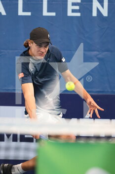 2022-03-22 - Jonas Forejtek during the Play In Challenger 2022, ATP Challenger Tour tennis tournament on March 22, 2022 at Tennis Club Lillois Lille Metropole in Lille, France - PLAY IN CHALLENGER 2022, ATP CHALLENGER TOUR TENNIS TOURNAMENT - INTERNATIONALS - TENNIS