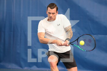 2022-03-22 - Tobias Kamke during the Play In Challenger 2022, ATP Challenger Tour tennis tournament on March 22, 2022 at Tennis Club Lillois Lille Metropole in Lille, France - PLAY IN CHALLENGER 2022, ATP CHALLENGER TOUR TENNIS TOURNAMENT - INTERNATIONALS - TENNIS