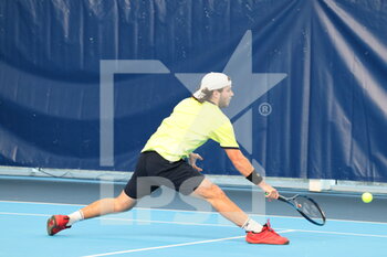 2022-03-22 - Alexis Galarneau during the Play In Challenger 2022, ATP Challenger Tour tennis tournament on March 22, 2022 at Tennis Club Lillois Lille Metropole in Lille, France - PLAY IN CHALLENGER 2022, ATP CHALLENGER TOUR TENNIS TOURNAMENT - INTERNATIONALS - TENNIS