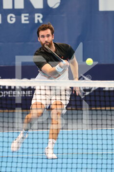 2022-03-22 - Quentin Halys during the Play In Challenger 2022, ATP Challenger Tour tennis tournament on March 22, 2022 at Tennis Club Lillois Lille Metropole in Lille, France - PLAY IN CHALLENGER 2022, ATP CHALLENGER TOUR TENNIS TOURNAMENT - INTERNATIONALS - TENNIS