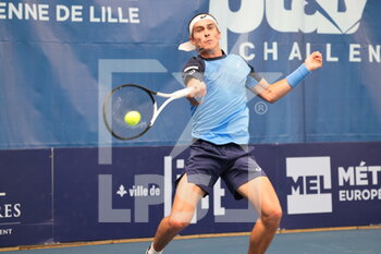 2022-03-23 - Geoffrey Blancaneaux during the Play In Challenger 2022, ATP Challenger Tour tennis tournament on March 23, 2022 at Tennis Club Lillois Lille Metropole in Lille, France - PLAY IN CHALLENGER 2022, ATP CHALLENGER TOUR TENNIS TOURNAMENT - INTERNATIONALS - TENNIS