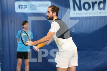 2022-03-23 - Viktor Durasovic during the Play In Challenger 2022, ATP Challenger Tour tennis tournament on March 23, 2022 at Tennis Club Lillois Lille Metropole in Lille, France - PLAY IN CHALLENGER 2022, ATP CHALLENGER TOUR TENNIS TOURNAMENT - INTERNATIONALS - TENNIS