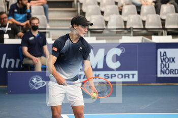 2022-03-23 - jonas Forejtek during the Play In Challenger 2022, ATP Challenger Tour tennis tournament on March 23, 2022 at Tennis Club Lillois Lille Metropole in Lille, France - PLAY IN CHALLENGER 2022, ATP CHALLENGER TOUR TENNIS TOURNAMENT - INTERNATIONALS - TENNIS