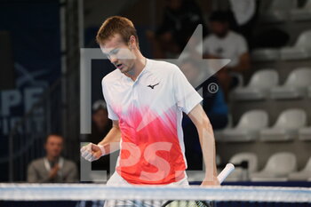 2022-03-23 - Vataliy Sachko during the Play In Challenger 2022, ATP Challenger Tour tennis tournament on March 23, 2022 at Tennis Club Lillois Lille Metropole in Lille, France - PLAY IN CHALLENGER 2022, ATP CHALLENGER TOUR TENNIS TOURNAMENT - INTERNATIONALS - TENNIS