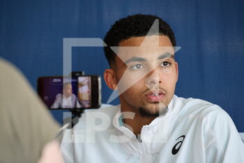 2022-03-24 - Arthur Fils interview during the Play In Challenger 2022, ATP Challenger Tour tennis tournament on March 24, 2022 at Tennis Club Lillois Lille Metropole in Lille, France - PLAY IN CHALLENGER 2022, ATP CHALLENGER TOUR TENNIS TOURNAMEN - INTERNATIONALS - TENNIS