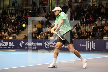 2022-03-24 - Gregoire Barrere during the Play In Challenger 2022, ATP Challenger Tour tennis tournament on March 24, 2022 at Tennis Club Lillois Lille Metropole in Lille, France - PLAY IN CHALLENGER 2022, ATP CHALLENGER TOUR TENNIS TOURNAMEN - INTERNATIONALS - TENNIS