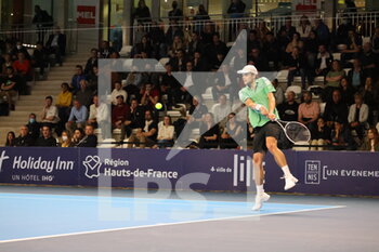 2022-03-24 - Gregoire Barrere during the Play In Challenger 2022, ATP Challenger Tour tennis tournament on March 24, 2022 at Tennis Club Lillois Lille Metropole in Lille, France - PLAY IN CHALLENGER 2022, ATP CHALLENGER TOUR TENNIS TOURNAMEN - INTERNATIONALS - TENNIS