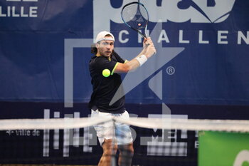 2022-03-24 - Alexis Galarneau during the Play In Challenger 2022, ATP Challenger Tour tennis tournament on March 24, 2022 at Tennis Club Lillois Lille Metropole in Lille, France - PLAY IN CHALLENGER 2022, ATP CHALLENGER TOUR TENNIS TOURNAMEN - INTERNATIONALS - TENNIS
