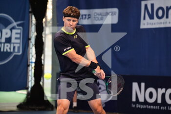 2022-03-25 - Ricardas Berankis during the Play In Challenger 2022, ATP Challenger Tour tennis tournament on March 25, 2022 at Tennis Club Lillois Lille Metropole in Lille, France - PLAY IN CHALLENGER 2022, ATP CHALLENGER TOUR TENNIS TOURNAMENT - INTERNATIONALS - TENNIS