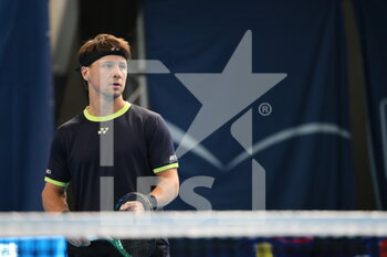 2022-03-26 - Ricardas Berankis during the Play In Challenger 2022, ATP Challenger Tour tennis tournament on March 26, 2022 at Tennis Club Lillois Lille Metropole in Lille, France - PLAY IN CHALLENGER 2022, ATP CHALLENGER TOUR TENNIS TOURNAMENT - INTERNATIONALS - TENNIS