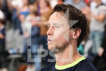 2022-03-27 - Ricardas Berankis during the Play In Challenger 2022, ATP Challenger Tour tennis tournament on March 27, 2022 at Tennis Club Lillois Lille Metropole in Lille, France - PLAY IN CHALLENGER 2022, ATP CHALLENGER TOUR TENNIS TOURNAMENT - INTERNATIONALS - TENNIS